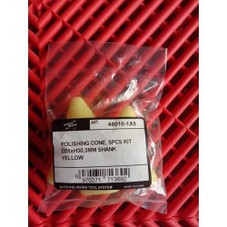 Shinemate Yellow Cone Kit For Mini Polisher Kit