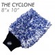 The Rag Company Cyclone Premium Wash Mitt Blue
