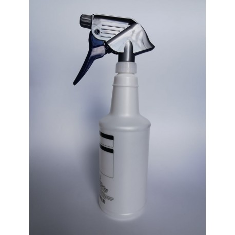 RCC Spray Bottles with premium sprayer heads.