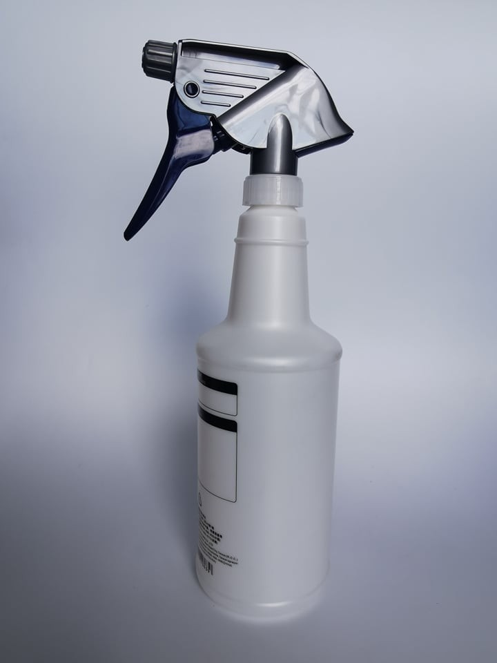 Solvent Resistant Spray Bottle - 32 oz