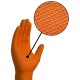 GLOVEWORKS HD ORANGE NITRILE POWDER GLOVES