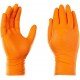 GLOVEWORKS HD ORANGE NITRILE POWDER GLOVES