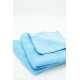 Short Pile 380GSM Microfiber Towel, Blue 16 x 16