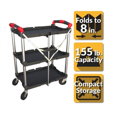 PACK N ROLL DETAILING CART