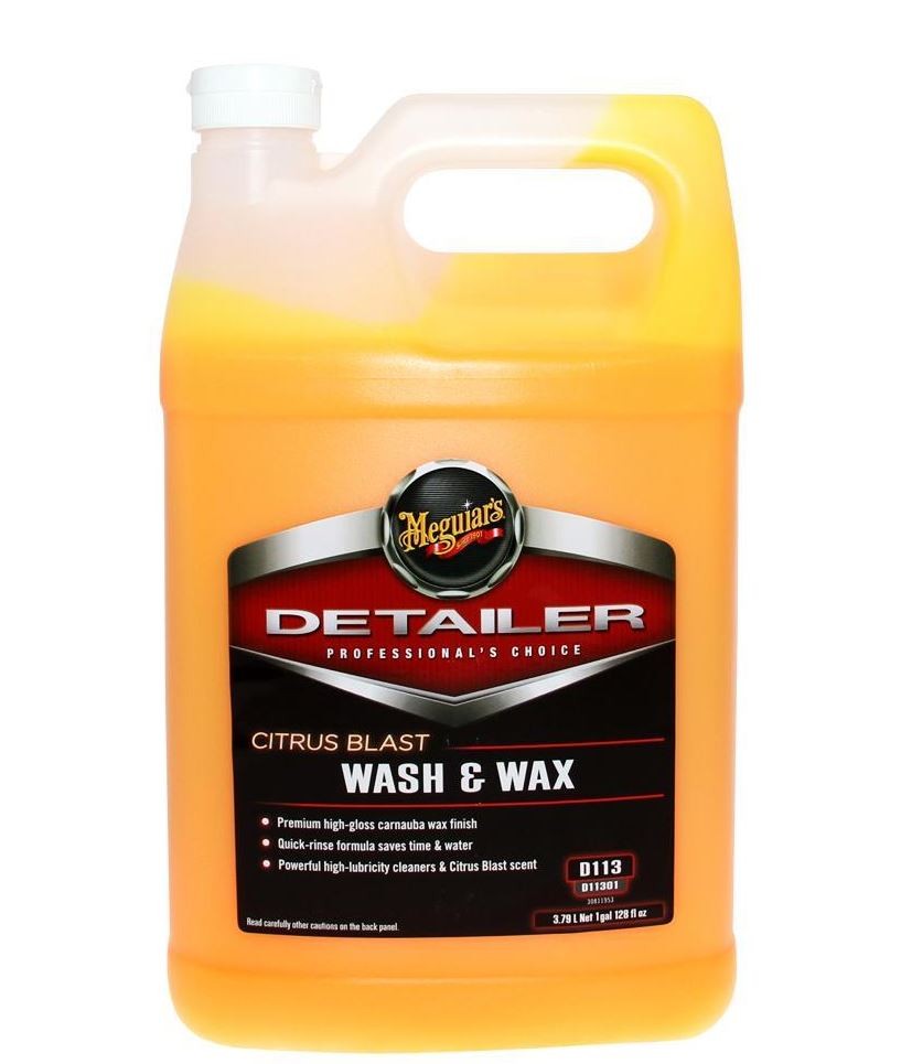 Meguiars D113 Citrus Blast Wash & Wax - Gallon - REFLECTIONS CAR CARE