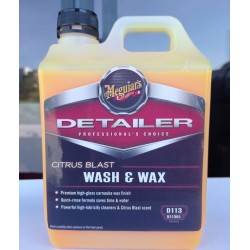 Meguiar's D113 Citrus Blast Wash & Wax - Aftermarket Liter