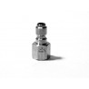 MTM HYDRO 1/4 FEMALE PLUG - STAINLESS