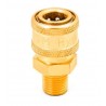 MTM BRASS MALE COUPLER 1/4 MPT