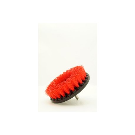 Heavy Duty Drill Brush - Red