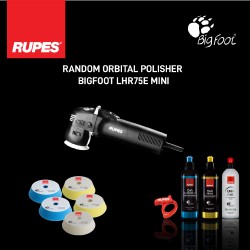 Rupes BigFoot LHR75E Mini Random Orbital Polisher 220V Latest Bundle