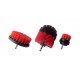 RCC Drill Brush Attachment Set (Red)