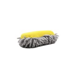 RCC GREY/GOLD Microfiber Chenille & Mesh Sponge