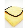 Dual Pile 400GSM Microfiber Towel - Gold, 16" x 16"