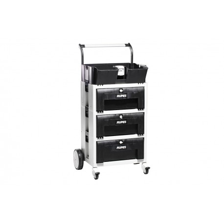 RUPES POLISHING TROLLEY WITH 3 DRAWERS