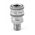 MTM HYDRO 1/4 MALE COUPLER - STAINLESS