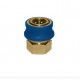 MTM HYDRO 3/8" INSULATED FEMALE NPT BRASS QUICK COUPLER