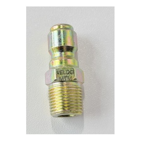 MTM Hydro Brass 1/4" QC Male Plug