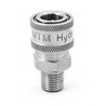 MTM HYDRO 3/8 MALE COUPLER - STAINLESS