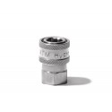 MTM HYDRO 1/4 FEMALE COUPLER - STAINLESS