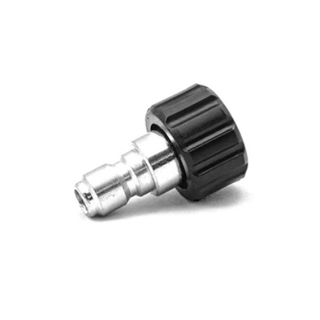 M22F 15MM TWIST COUPLER X 3/8 S.S. QC PLUG