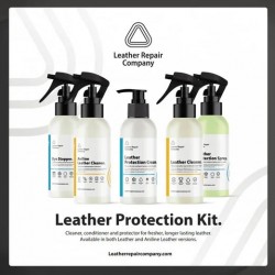 LEATHER REPAIR COMPANY Leather Care & Protection Kit Pigmented