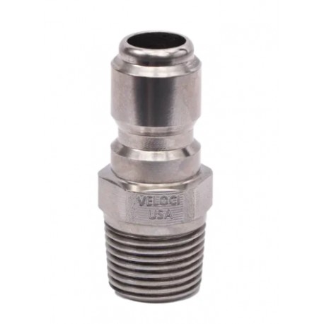 MTM PRIMA 3/8 MALE NPT STAINLESS PLUG - REFLECTIONS CAR CARE