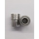 RCC M22 3/8 FEMALE COUPLER - STAINLESS STEEL