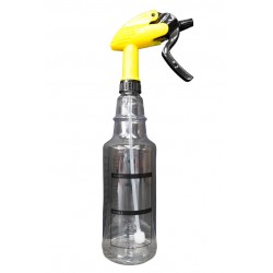 RCC SPRAYER BOTTLE 750ML - HIGH VOLUME SPRAYER HEAD / CLEAR