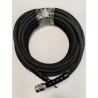 RCC PREMIUM BLACK STEEL BRAIDED HOSE WITH STAINLESS FITTINGS - 10M