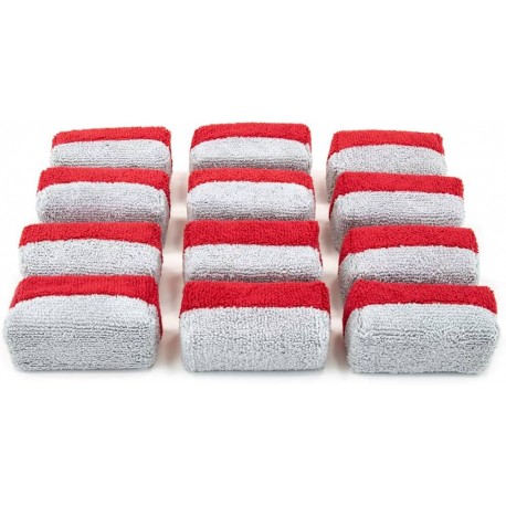 Autofiber Saver Mini Microfiber Coating Applicator Sponge with Plastic Barrier