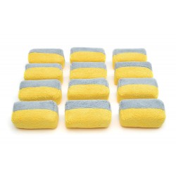 Autofiber Saver Mini Microfiber Coating Applicator Sponge with Plastic Barrier