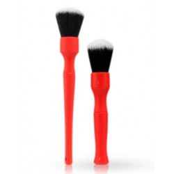 BOAR HAIR DETAILING BRUSH SET - RED/BLONDE