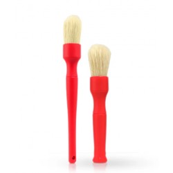 BOAR HAIR DETAILING BRUSH SET - RED/BLONDE