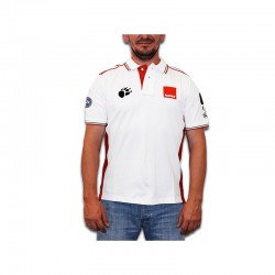 BigFoot Polo Racing White/Red XL Rupes