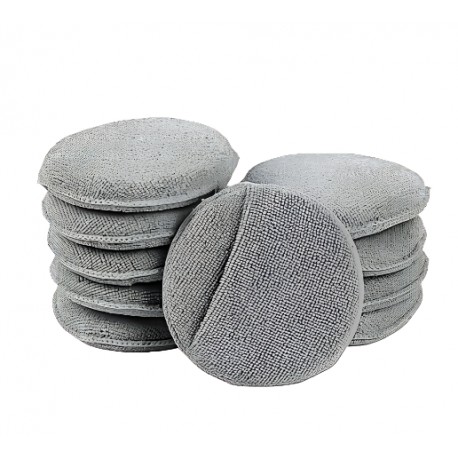 @*+Microfiber Applicator Foam w/ finger pocket Grey