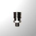 @*+RCC 1/4 MALE COUPLER - STAINLESS